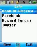 Safe - mobile password manager